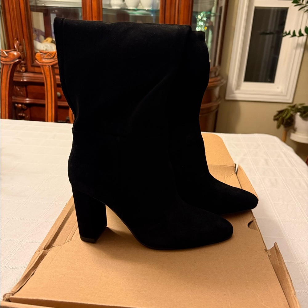 Zara suede Black Women's Boots